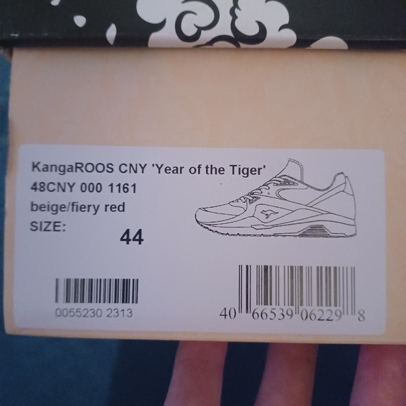 kangaROOS CNY Year Of The Tiger Sneakers • Size 44 • 030 of 350 Made - Picture 15 of 16